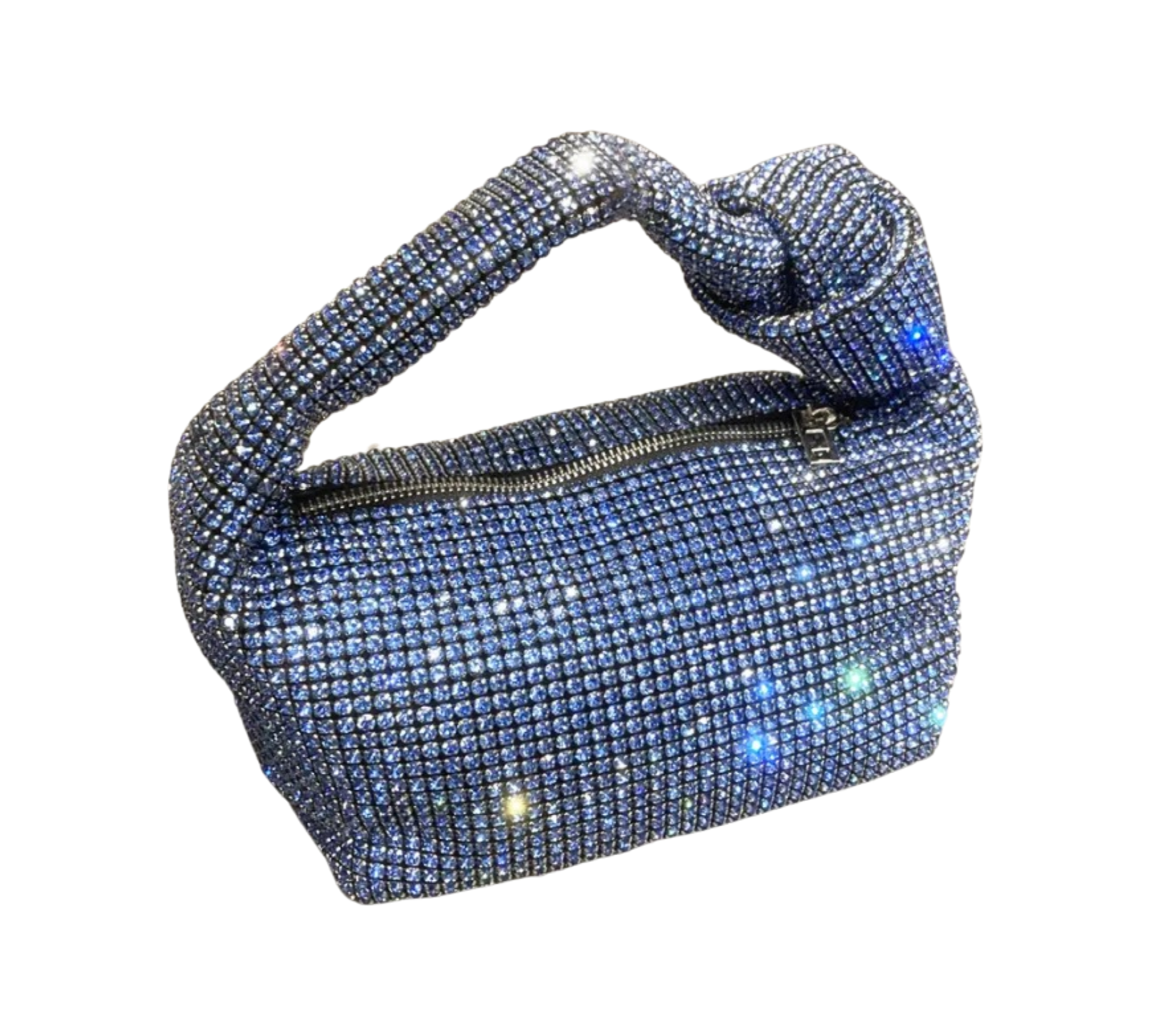 Disco Knot Bag Blue