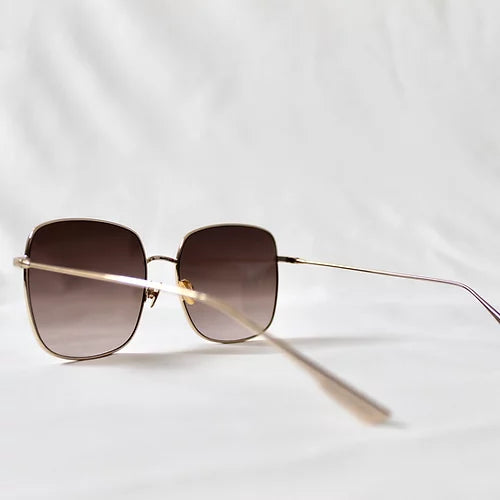 Maui Sunglasses Black and Gold