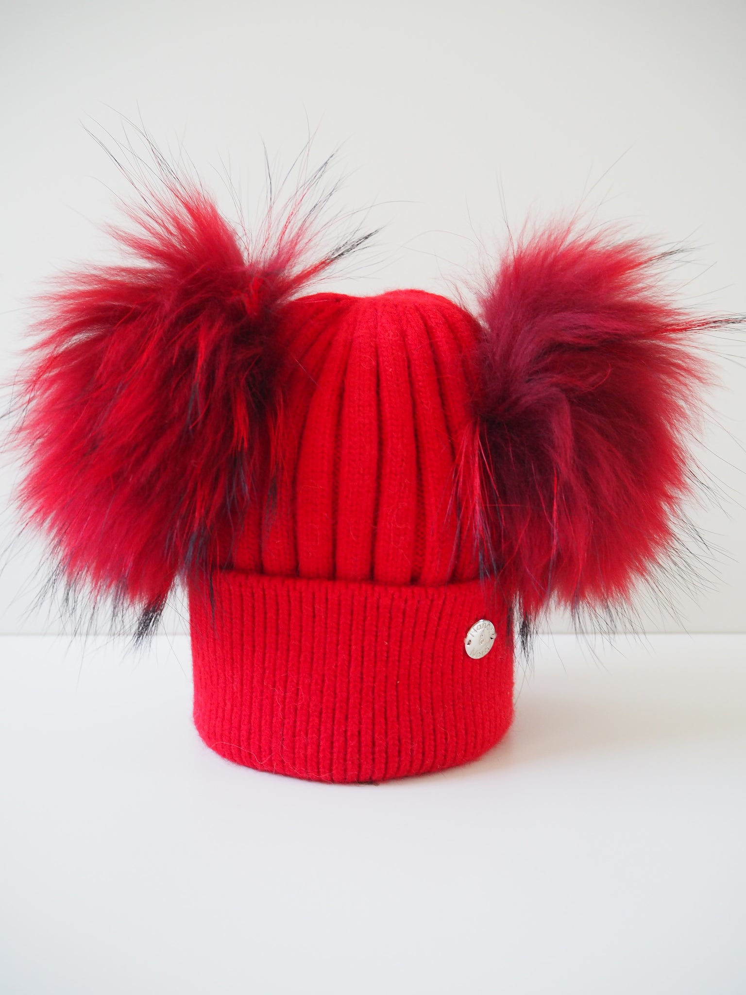 Kids Classic Double Hat Red