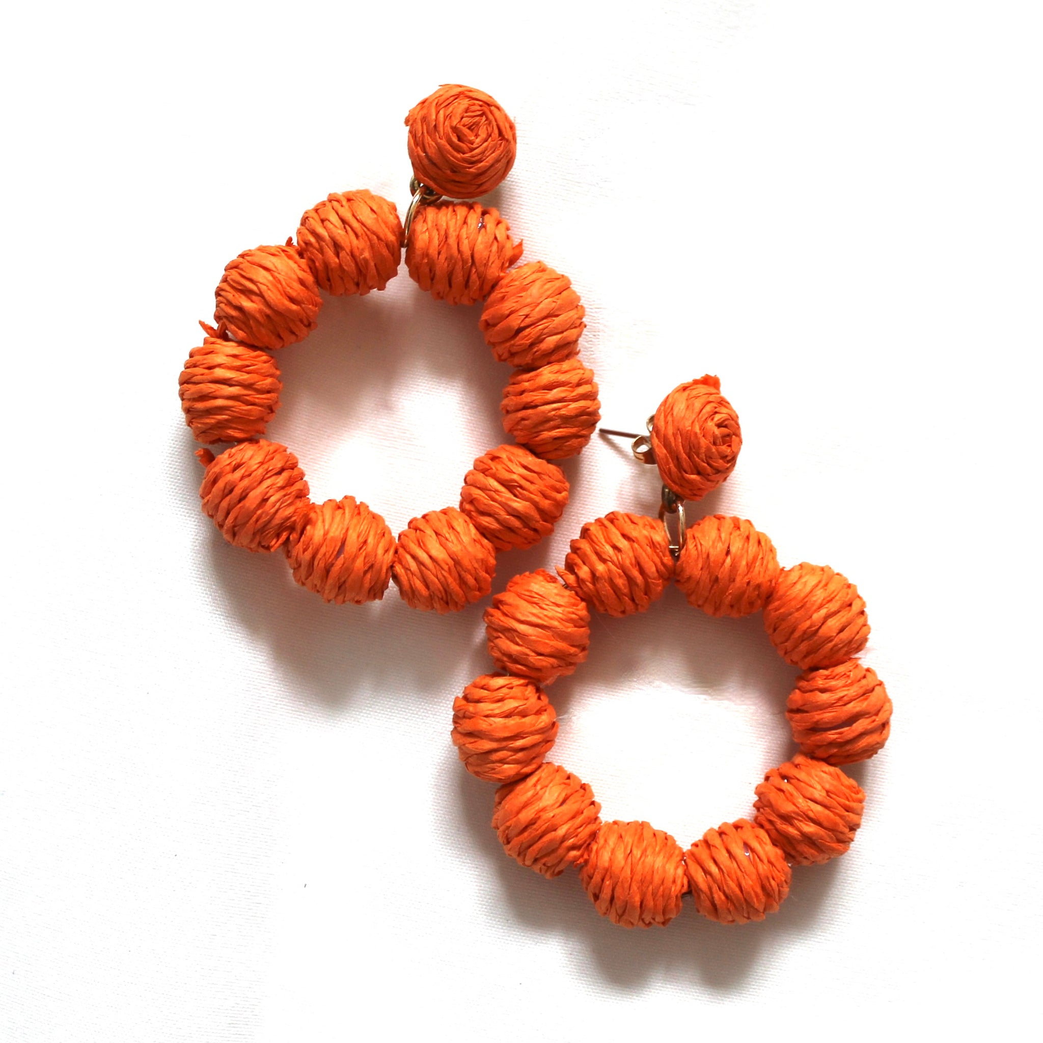Boho Halo Earring Orange